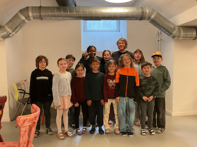 Gruppenfoto vom Workshop 12 (Wasserverbrauch am Campus Augustinum)