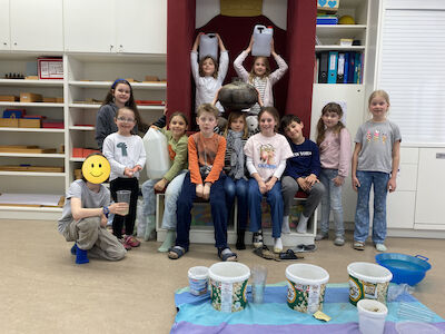 Gruppenfoto vom Workshop 7 (Trinkwasser, ein Schatz der Erde).