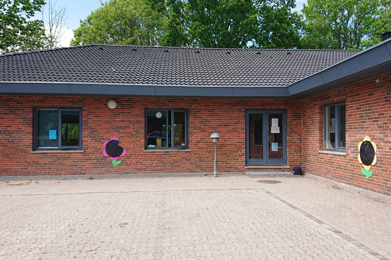 Außenansicht der besuchten Schule in Kopenhagen.