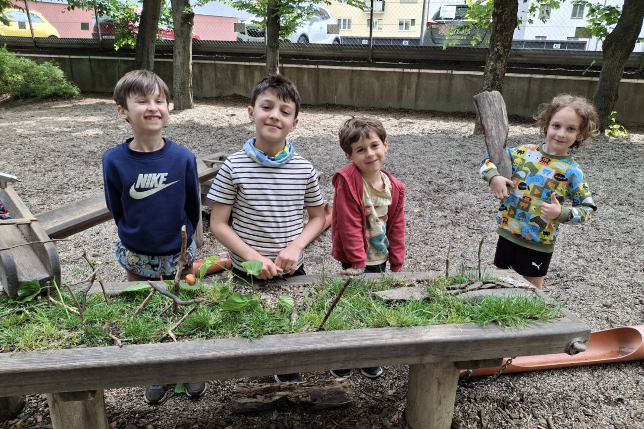 Im Park des Augustinums werden in Richtung Garten kreative Ideen umgesetzt.