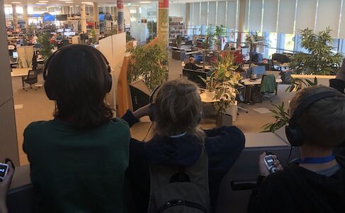 Einblick ins Innere der Kleinen Zeitung.